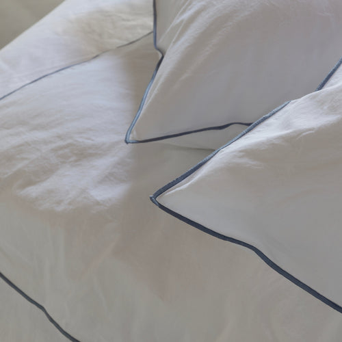 Washed Percale - Blauwe Bies